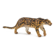 Figur - PAPO - Nebelparder - Handbemalt - Ultra realistisch - 4.2 x 13 x 2.1 cm