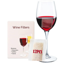 Filtrul de vin Yarkor 12 pachete elimina histaminele ?i sulfitele reduc ?i atenueaza alergiile ?i sensibilita?ile vinului - opre?te Filtrele de p