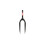 Forcella Odyssey R-32 nera 3/8" 32mm Offset 3