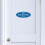 Lavazza Oval No Soliciting Skylt (Svart/Guld) Liten 3