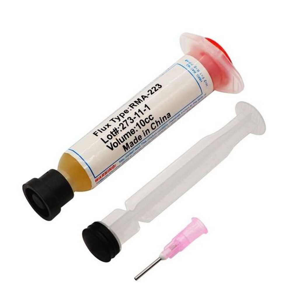 (as the picture) Solder Paste 10cc Rma223 Rma-223 Soldering Paste Flux Solder Grease For Computer Chips Phone Led Bga Smd Pga Pcb Repair Tools