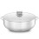 Alpina Alpine Cuisine 7-Quart Αλουμινένιο Κατσαρόλι με Γυάλινο Καπάκι, Ιδανικό για Μεγάλες Μερίδες 1