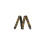 Fender monogrammet guitarrem 2in sort/gul/brun 3