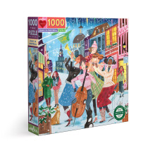 eeBoo: Puzzle "Piece and Love" Μουσική στο Μόντρεαλ 1000 κομματιών