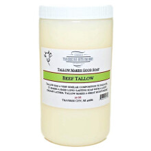 RUNDVLEESTALG GEDEORISEERD Grasgevoerd rundvlees Niet-gehydrogeneerd Zeepmaakbenodigdheden. 32 FL Oz DIY-projecten.