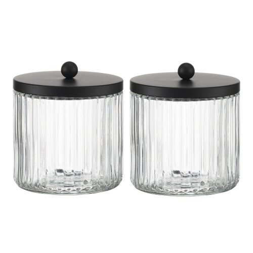 LATERN 6 stuks katoenen padhouders met bamboe deksel, 10 oz acryl Qtip houder badkamer canisters pot dispenser wattenstaafje bal pad houder voor ijdelheid, kleine Qtip container met 12 stuks witte LATERN 6 stuks katoenen padhouders met bamboe deksel, 10 oz acryl Qtip houder badkamer canisters pot dispenser wattenstaafje bal pad houder voor ijdelheid, kleine Qtip container met 12 stuks witte