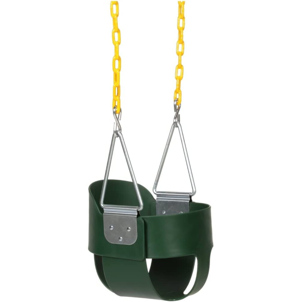 Eastern Jungle Gym Heavy-Duty High Back Full Bucket Toddler Swing Seat Torre Orientale