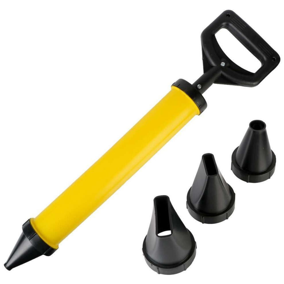 Grouting Mortar Sprayer Caulking Gun Applicator With 4 Nozzles Grouting Gun Cement Lime Pump Grout Filling Tools Hand Tools