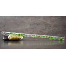 Φλάουτο Hall Crystal 11204 - Inline Γυάλινο Piccolo σε C - Πράσινη Ιβίσκος