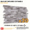 (Light Grey, Set of 20) 3D Wall Panels (96x48cm) Brick & Stone Effect Wall Cladding Panels 3