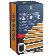 5x Anti-Slip Tape Treads 150mm x 610mm Black - High-Traction Non-Slip Safety Tape