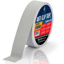 (Grey, 700mm x 18.3) Grey Non Slip Tape Roll Pro Standard Grade - Anti Slip Traction for Indoor/Outdoor Use