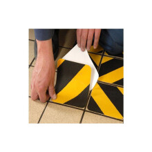 (Hazard, 140mm x 140mm (10x pack )) Hazard Non Slip Tape Roll Pro Standard Grade - Anti Slip Traction for Indoor/Outdoor Use