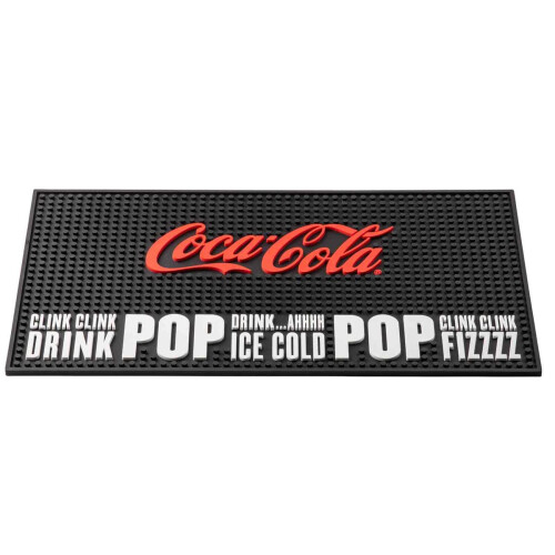 Tablecraft 11033 Clink CLINK MAT RETANGULAR MAT BLAT BLAT 18 polegadas Comprimento de cloreto de polivinil PVC 1