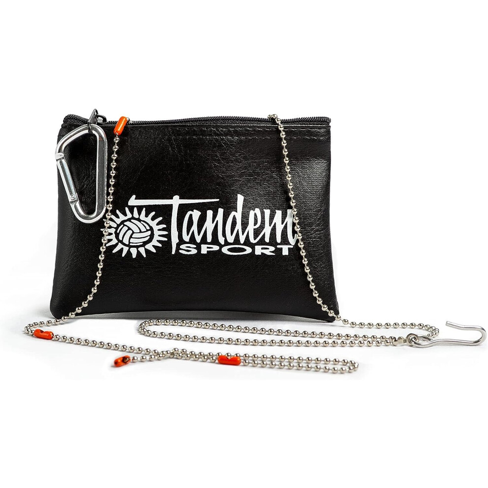 Tandem Sport Volleyball Net Setter With Pouch - Volleyball Net Measure Chain - 4 Pre-Set Net heights for Men's  Women's  Coed  and Junior Volleyball --image-OPC-PFSX6SP-NEW