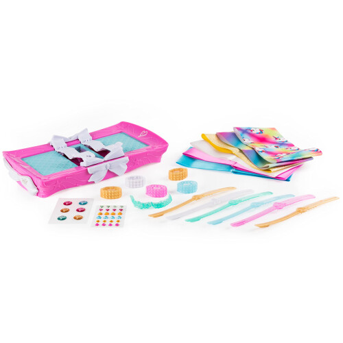 Cool Maker - JoJo Siwa Bow Maker with Rainbow and Unicorn Patterns  for Ages 6 and Up 1