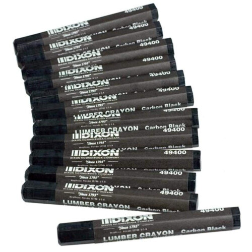 Dixon 49400 Lumber Marking Crayons Sort 12-pak