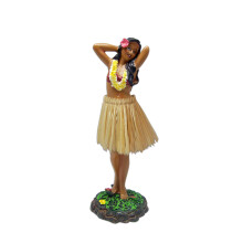 KC Hawaii Leilani Dashboard Hula Doll Posizione con Fiore 7 pollici