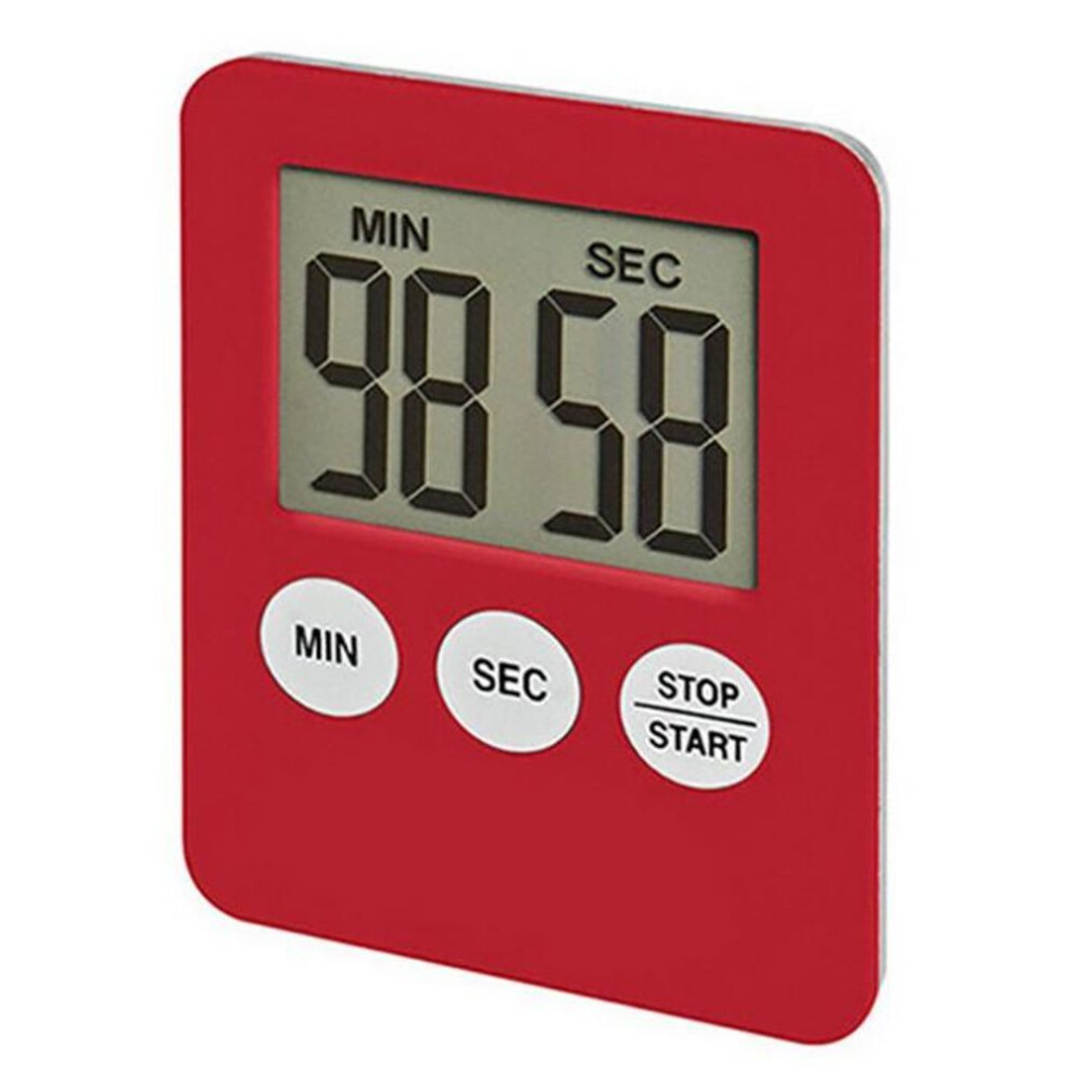 (as the picture) Large Digital Lcd Kitchen Cooking Timer Count-down Up Clock Alarm Magnetic