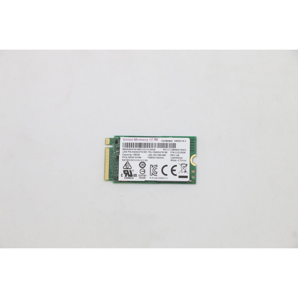 Lenovo Umis Am620 128G Pcie 2242 Ssd
