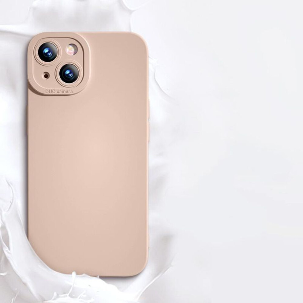 (khaki, iPhone 14 Pro Max) Liquid Silicone Case For iPhone 16 Pro Max 15 14 11 Pro 13 12 Mini Soft Cover For iPhone X XR XS Max 7 8 Plus SE 2020