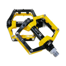Black Yellow 528 shanmashi Mountain Bike MTB Pedals Aluminium Bicycle