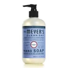 MRS. MEYER'S CLEAN DAY Υγρό Σαπούνι Χεριών, Με Έλαια, Βιοδιασπώμενη Συνταγή, Bluebell, 12.5 fl. oz