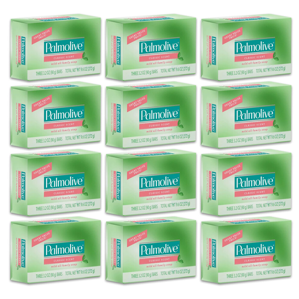 Palmolive Mild Soap Classic Scent 3.2 Oz., 12-Pack