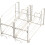 2 Pack - Simple Houseware Stackable Beverage Soda Can Dispenser Organizer Rack, White 3