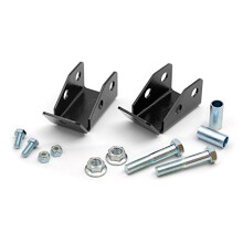 Staffe di riposizionamento ammortizzatori posteriori Rough Country per Jeep Wrangler TJ 97-06 - 1185