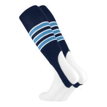 MadSportsStuff Baseball Stijgbeugels Patroon D Marineblauw/Columbia Blauw/Wit Groot