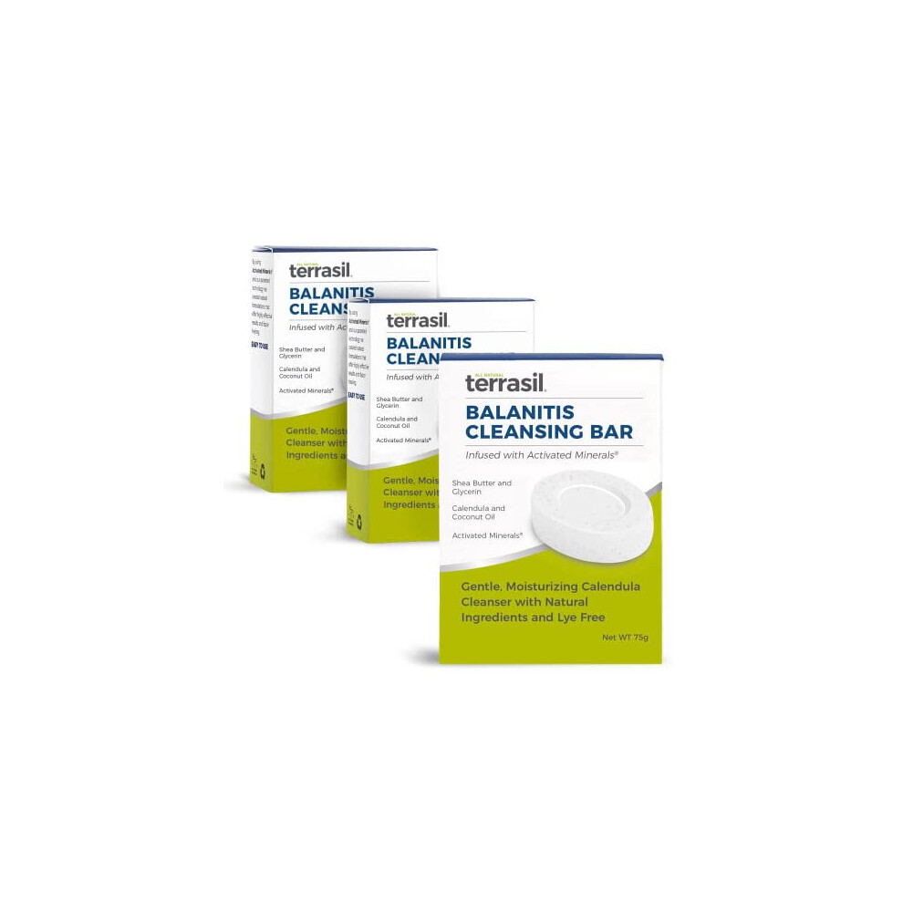 Aidance Balanitis Soap 3-Pack Bundle for Natural  Gentle Relief of Bal