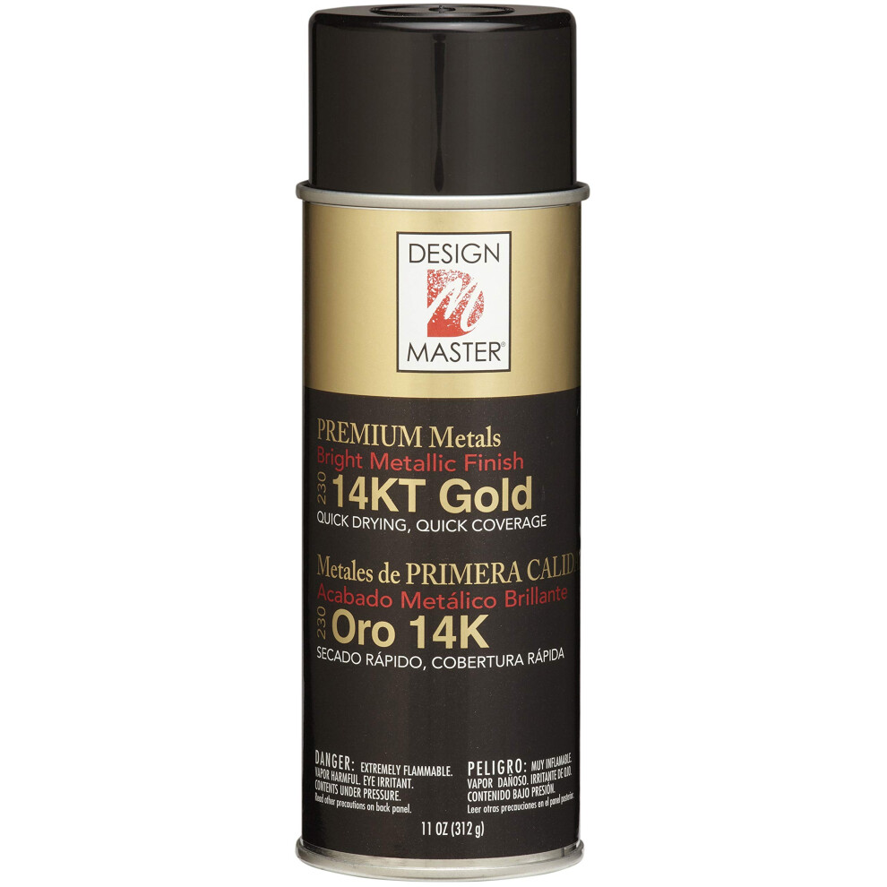 Design Master Design MSTR Metallic 14KT  11 Ounce Pack of 1  14 KT Gold