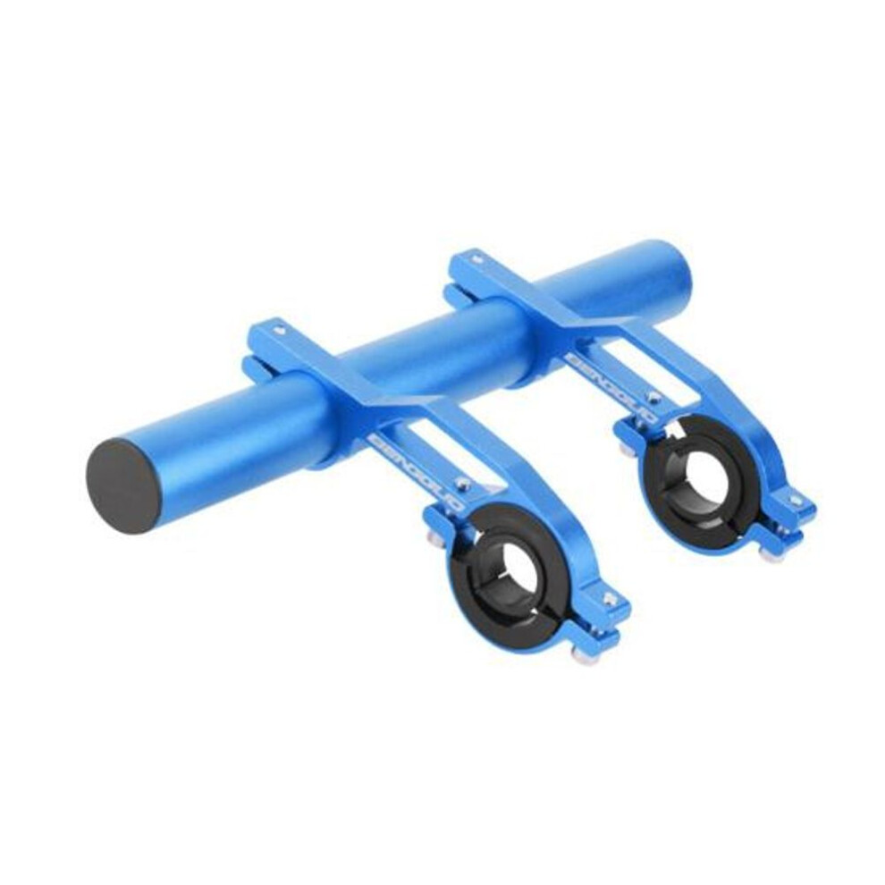 (blue, 20cm) Aluminumbicycle Handlebar Extender Quick Installation Handlebar Extension Bracket For Bike Light Phone Code Meter 10/20cm Handlebar Cross