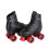 Chicago Boys Loder Roller Roller - Black Youth Quad quates - Rozmiar 1 3