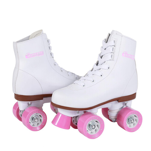 Chicago Κορίτσια Ρίνκ Ρόλερ Σκέιτ - Λευκά Quad Skates - Μέγεθος 1 1