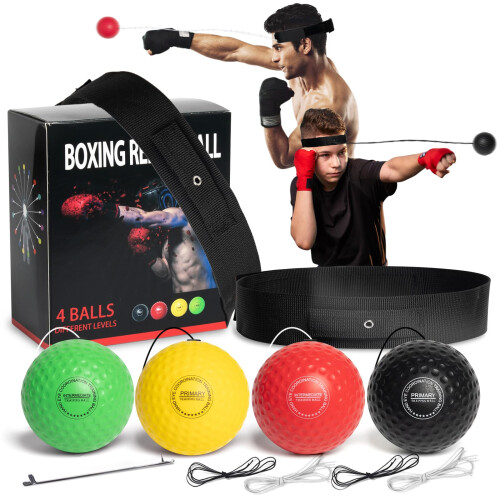 OLIKER Boxing Ball Family Pack Plus   e ???  ???  e?? Headband 4 Boxing