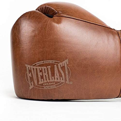 Everlast 1910 Classic Training Guanto Marrone 12oz 2