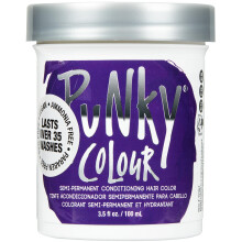 Punky Plum Ημι-Μόνιμο Χρώμα Μαλλιών, Vegan, Χωρίς PPD και Parabens, διαρκεί έως 25 πλύσεις, 3.5oz
