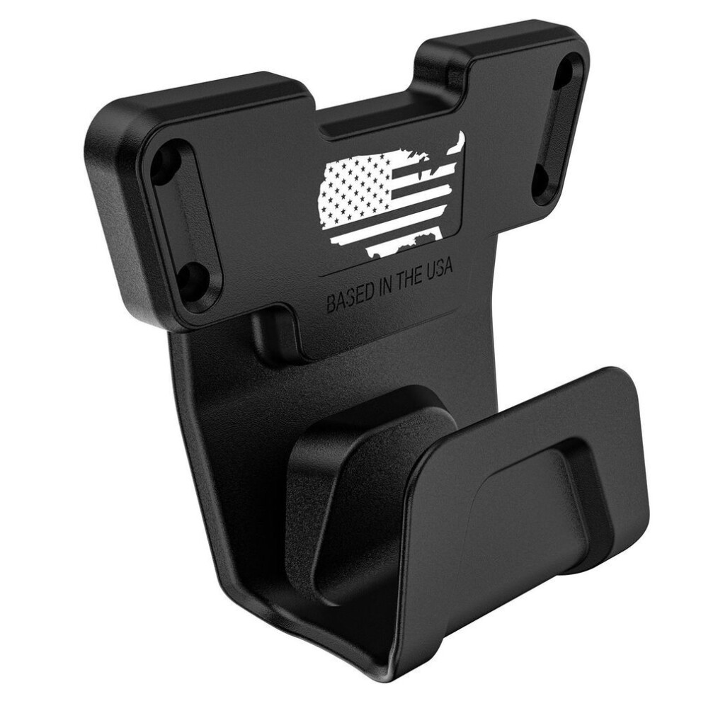 (black) Nylon Magnetic Bracket With Safety Trigger Protection Wall-mounted Display Shelf