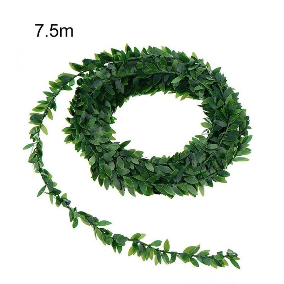 7.5m Fake Ivy Leaves Fake Vines Artificial Ivy Garland Greenery Artificial Hanging Plants Wedding Wall Decor Party Room Decor