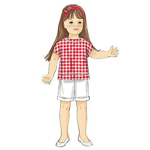Mccalls Patterns M7266 18 Retro Poppenkleertjes, One Size 2
