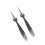 Blu Bluelines Metaltex Stainless steel Mango Fork, Set Of 2, Silver, 7 1/4'' Inch 1