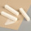 Quartet Derwent Alphacolor Soft Square Pastels  White  12 Pastels per 3