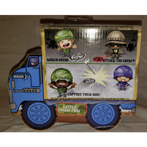 Fantastici Omini Verdi 4 pc Starter Pack Serie 2 - Action Figure Blue Battalion 1