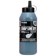 TAJIMA Sort Markeringskalk 32 oz (907 g) Halvpermanent Snap-Line-farvestof til tykke, ensartede linjer