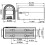 Architectural Mailboxes Franklin Post Mount Mailbox  Black with Silver 4