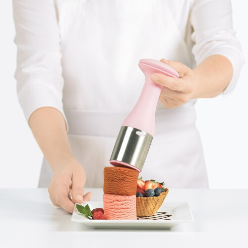 Cuisipro Ice Cream Scoop s Stack Pink 1