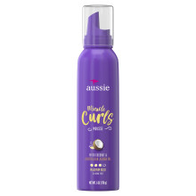 Aussie Miracle Curls Styling Mousse With Coconut & Australian Jojoba O