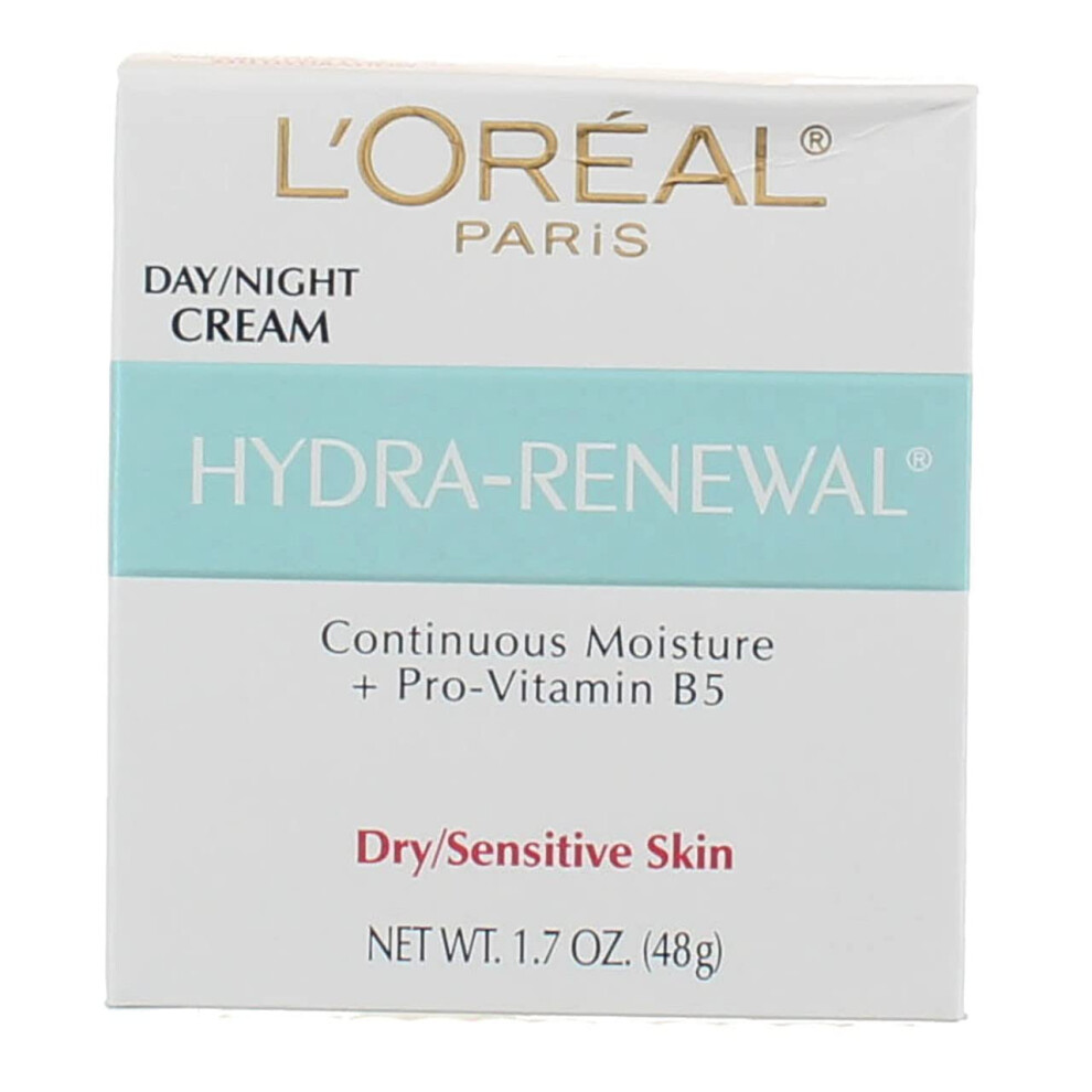 Continua Parigi Cream Loreal Loreal Dermo-Expertise Hydra-Renewal Continuous Moisture 1.7 Oz (Pack Of 2)